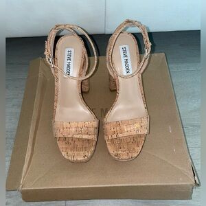 Steve Madden Lessa Cork Heels